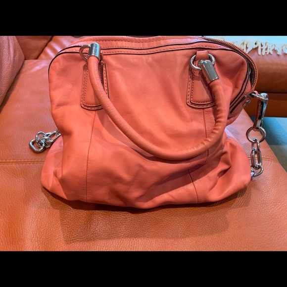 Pink Coach handbag